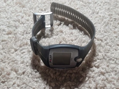 Reloj Monitor de Ritmo Cardíaco Polar FT1 Gimnasio y Entrenamiento Gris COMO NUEVO Necesita Batería Nueva Foto 1 de 4