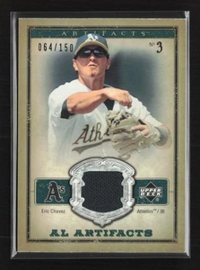 2006 Upper Deck Artifacts #AL-EC Eric Chavez AL Artifacts Green /150 Athletics - Picture 1 of 2