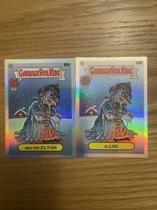 40th Anniversary Garbage Pail Kids 62a MELTIN’ ELTON and 62b IG LOU - Picture 1 of 1
