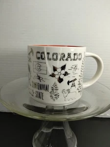 Starbucks Been There Series Colorado Gold Holiday 14oz Coffee Mug Cup 2018 Rare - Picture 1 of 7