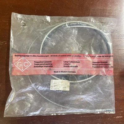 NOS German Porsche 914 Clutch Cable 91442340106 GC - Image 1 of 4