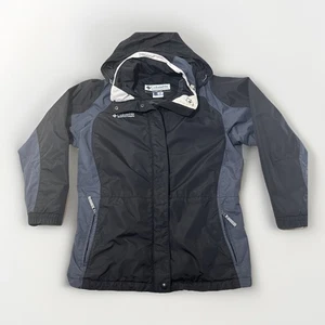 Chaqueta con capucha Columbia Sportswear Company Interchange para mujer L negra azul - Imagen 1 de 8