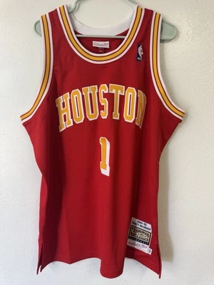Camiseta Mitchell & Ness NBA Houston Rockets Tracy Mcgrady Auténtica -XL Foto 1 de 4