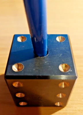 Stifthalter  schwarzer Stahlwürfel - Bild 1 von 4