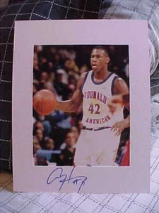 DENVER NUGGETS AL HARRINGTON SIGNED MATTED 8X10 - Picture 1 of 1