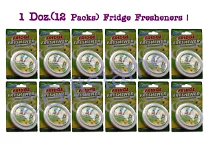 Wholesale 12 Duzzit Fresh Lemon Scented Fridge Refrigerator Room Air Fresheners - Picture 1 of 1