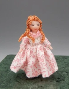OOAK Ethel Hicks Doll's Victorian Toy Doll Artisan Dollhouse Miniature 1:12 - Picture 1 of 7