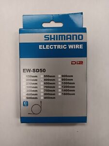 E-Tube Wires and Connectors - Shimano EW-SD50 Di2 E-Tube Wire, 600mm - E-Tubes,