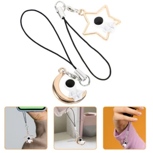 2 Pcs Mobile Phone Accessories Man Charms Matching Pendant - Zdjęcie 1 z 12