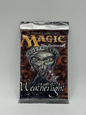 Magic The Gathering (TCG) Weatherlite Booster Pack SELLADO (1997) Foto 1 de 3