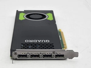 Nvidia Quadro M4000 4-Port DP Video Graphics Card 8GB GDDR5 / 818867-001 - VGC - Picture 1 of 3