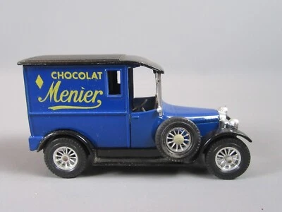 B338 Vintage 1978 Matchbox Y5 UK Talbot Van Menier 1927 Bleu Model of Yesteryear - Photo 1/4