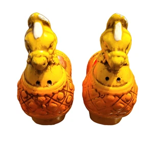 Terra Cotta Salt & Pepper Shakers - Horses - Picture 1 of 4