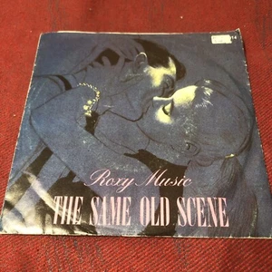 ROXY MUSIC The Same Old Scene 1980 UK 7" Vinyl single Bryan Ferry record 45 - Picture 1 of 6