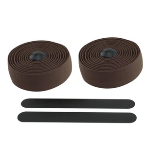 Bike Bicycle EVA Foam Handlebar Tape Dark Brown - Picture 1 of 1