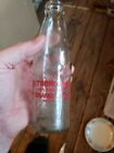 Vintage Tropicana Pure Orange Juice pasturized Bottle 7 fl.oz.~6 3/4" Tall