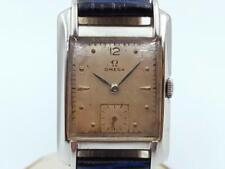 Authentic Rare 1940's Omega Steel Ref 3873 Cal:R17.8  Hand Winding Watch