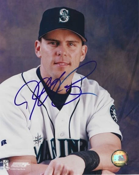 Foto autografiada firmada por Jeff Cirillo de los Marineros de Seattle de 8x10 - Certificado de autenticidad Foto 1 de 1