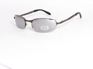 LUNETTES DE SOLEIL VERRES MIROIR OVALES MODE VILLE HYPE DEMI CADRE CH271M - Imagen 1 de 7