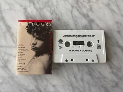 The Doors Classics CASSETTE Tape 1985 Elektra 9 60417-4 Jim Morrison RARE! OOP! - Image 1 of 3