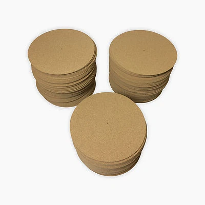 12" Cork Blank Slipmats / 100qty / Turntable, sublimation - screen print - Image 1 of 4