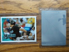 2008 Razor Letterman GIANCARLO MIKE STANTON Magenta Printing Plate 1/1 RC & 2010