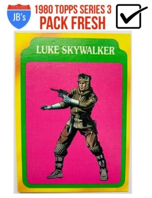 1980 Topps Star Wars Empire Strikes Back Series 3 LUKE SKYWALKER #268 NMMT - Image 1 of 4