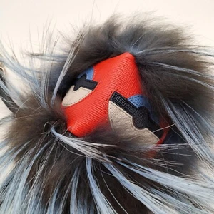 Fendi Monster Fur Charm Bag Charm - Picture 1 of 8