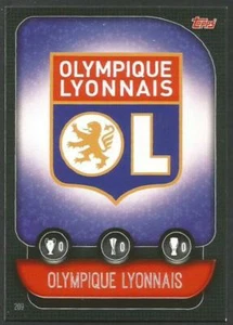 TOPPS CHAMPIONS LEAGUE MATCH ATTAX 2019-20- #209-OLYMPIQUE LYONNAIS TEAM BADGE - Picture 1 of 1