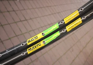 MAVIC Mach 2 CD 2 Rims Pair / Tubular 28" 700 / 36 H / Felgen Schlauchreifen - Bild 1 von 9