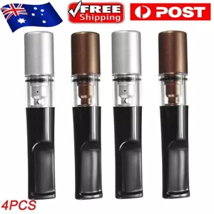 4x Reusable Cigarette Smoking Holder Filter Tip Tobacco Pipe Cleaning Tar Block - Picture 1 of 11