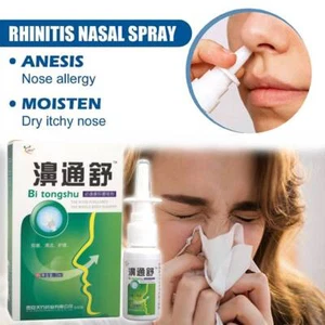 Herb Nasal Spray Traditional Medical Nose Care Chronic Rhinitis Sinusitis 20ML - Picture 1 of 11