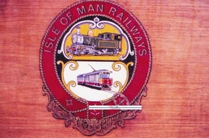 144n 6x4" Tram Photo - Manx Electric Railway, Isle of Man. Crest on some trams. - Picture 1 of 1