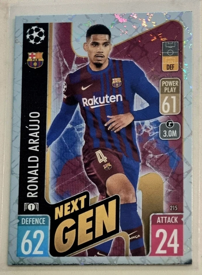 Topps Match Attax Chrome 2021/22 - RONALD ARAUJO FC Barcelona (Next Gen) #172 - Image 1 of 1