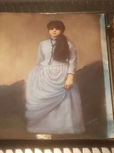 Antikes Foto Unikat handgemaltes Foto Ende 1800 - Bild 1 von 12