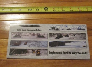 Ski Doo Snowmobile 1994 Vintage Sales Brochure Bombardier - Picture 1 of 11