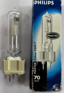1x 70W Philips HID, G12, 2 pin, Master Colour CDM-T 70W/830 Ceramic Metal Halide - Picture 1 of 4