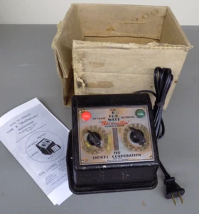 Transformador de tren Lionel tipo R 100 vatios 2 diseño listo buen cable bloqueo BXD A - Imagen 1 de 5