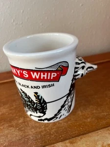 Shanky & Shireman Fine Spirits Ireland White & Black Advertising Ceramic Coffee - Picture 1 of 8
