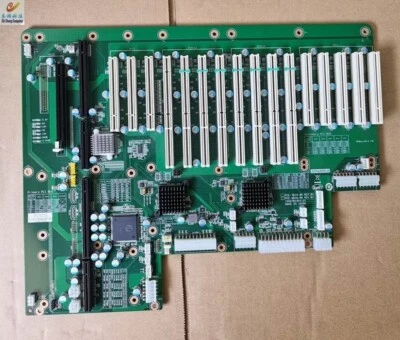 1Pcs Used Advantech PCE-5B18-88 base plate REV.B1 - Image 1 of 3