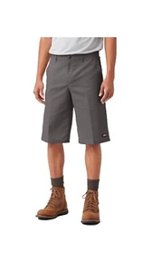 Genuine Dickies Men's Gravel Gray 13" Relaxed Fit Flex Multi-Use Pocket Short - Picture 1 of 2