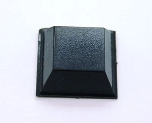 Véritable 3M SJ5023 Noir Bumpon, Bumper en Caoutchouc Auto-adhésif, 20,6mm x 7,6 - Photo 1/1