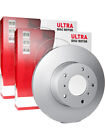 2 X Protex Ultra Disc Brake Rotor 283Mm Dr12312 Fits Citron C5 2.0 Rd Hdi