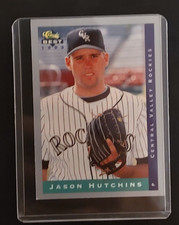 1993 Classic Best  Jason Hutchins #103 Central Valley Rockies