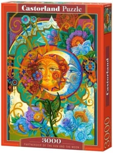 NEW Castorland Jigsaw Puzzle 3000 Pieces C-300679-2 Partnership of Sun and - Foto 1 di 2
