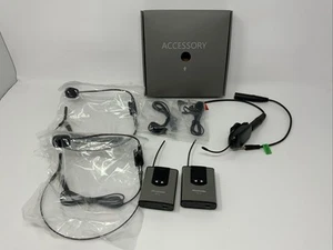 Alvoxcon TG-2 Wireless Headset Lavalier Microphone System - Picture 1 of 11