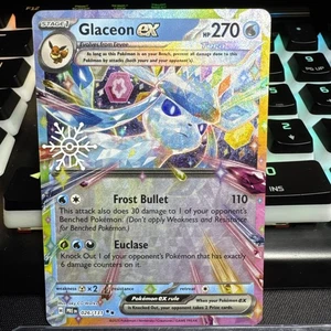 Glaceon ex - (Holiday Calendar) 026/131 Sv: Prismatic Evolutions Holo - Picture 1 of 3