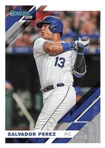 2019 Donruss #179b Salvador Perez Batting - Bild 1 von 2