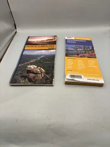 2008 Official State Issue Road Map of North Carolina and 2004 Southeastern USA - Picture 1 of 2