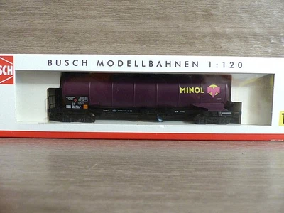 Busch TT 33173 Knickkesselwagen Minol DB  in OVP - Bild 1 von 2